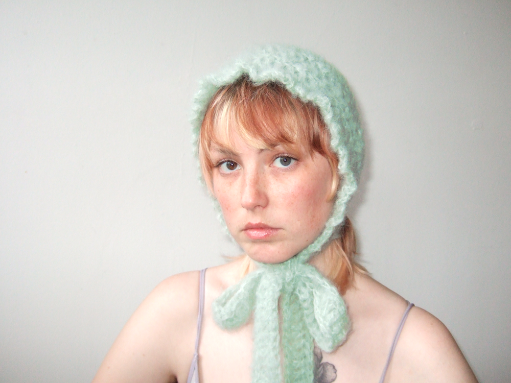 Mint Green Bonnet