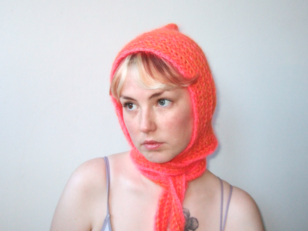 Pointy Bonnet - Orange