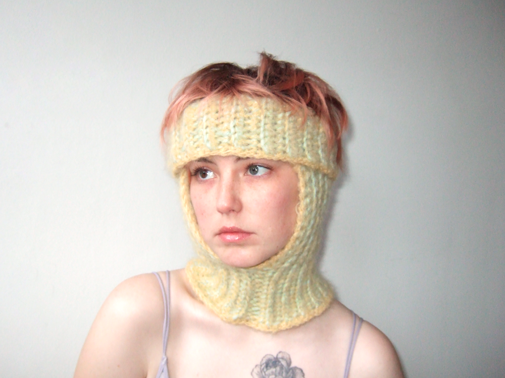 Open Top Balaclava - Yellow