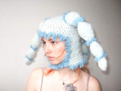 White & Blue Jester