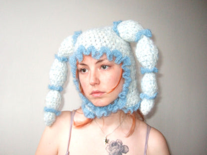 White & Blue Jester