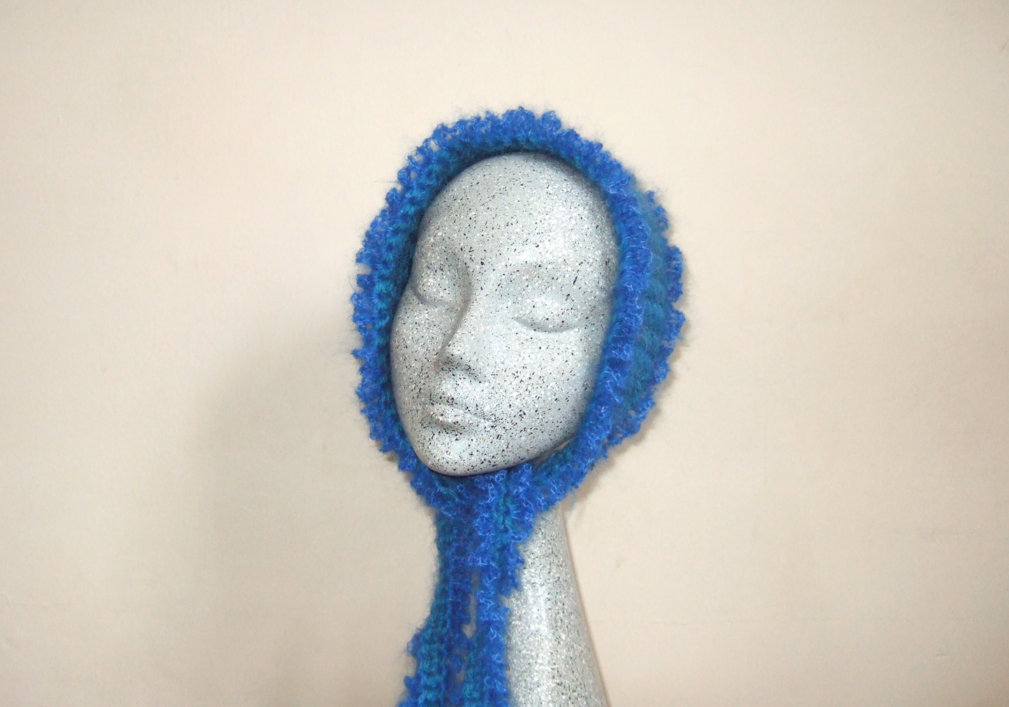 Blue Ruffled Headband