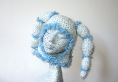 White & Blue Jester