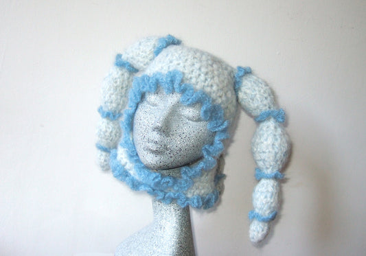 White & Blue Jester