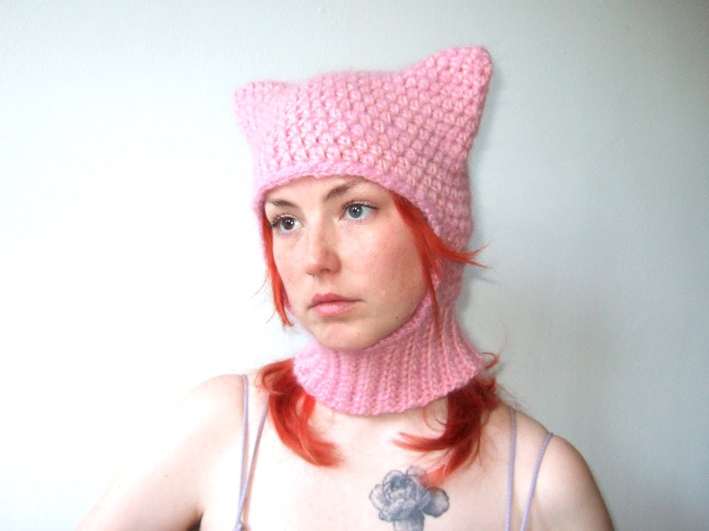 Cat Balaclava - Pink