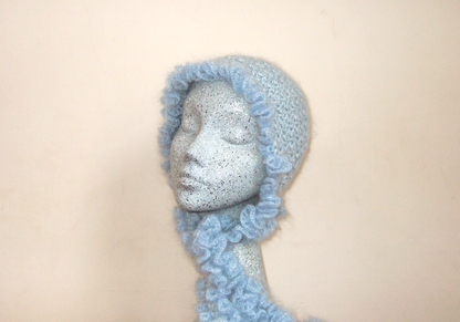 Light Denim Jellyfish Bonnet