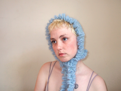 Light Denim Jellyfish Bonnet