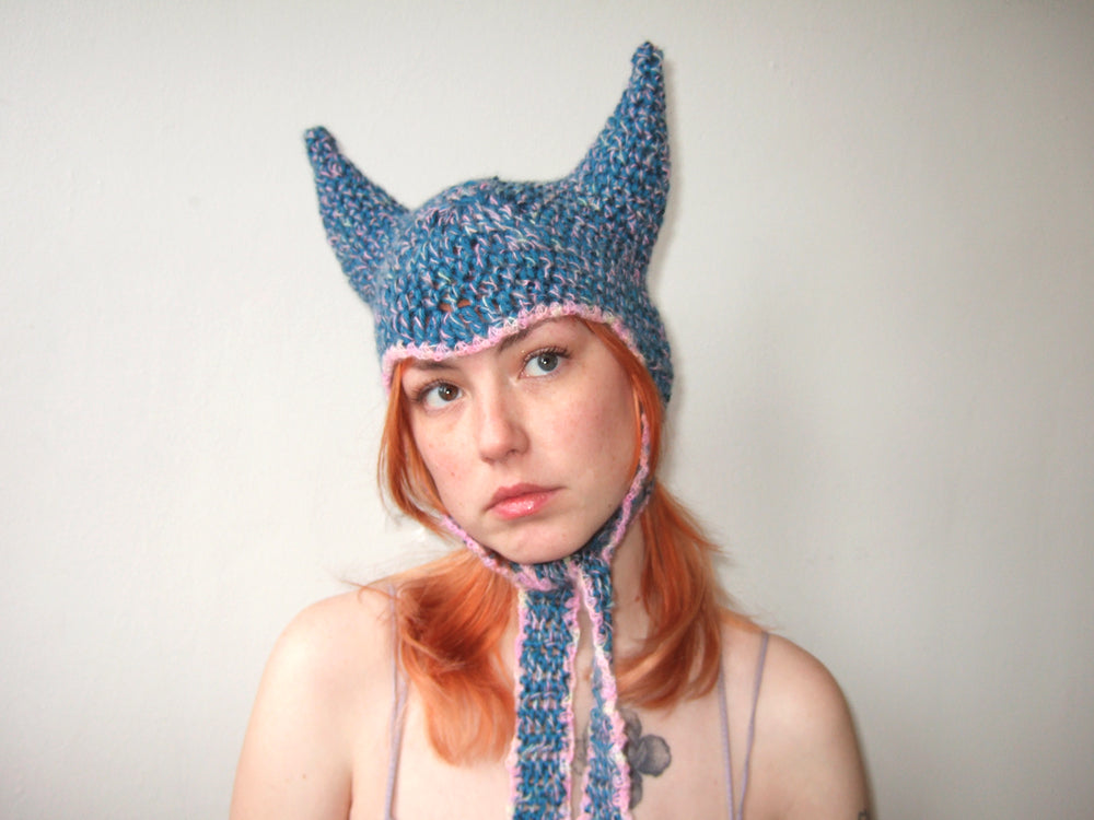 Blue & Pink Horns