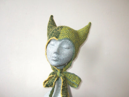 Green Split Dye Horns
