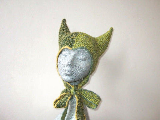 Green Split Dye Horns