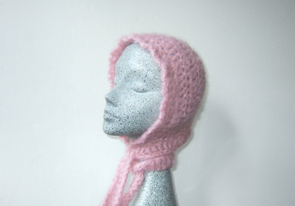 Blush Pink Bonnet