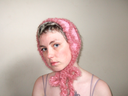 Pink Ruffled Headband