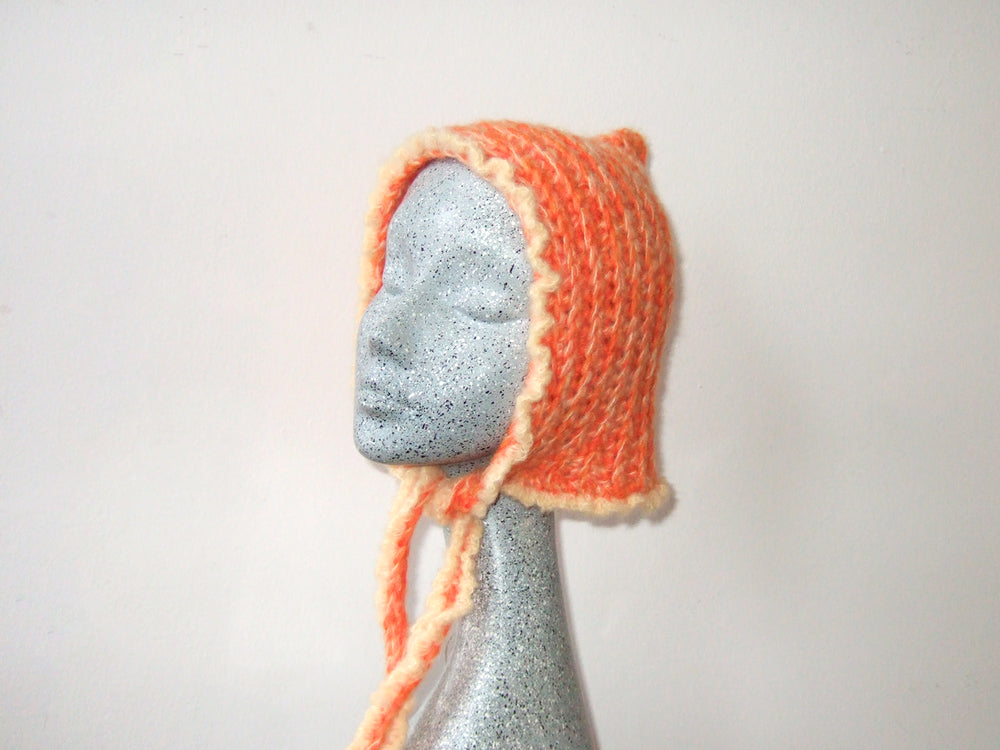 Pointy Bonnet - Orange