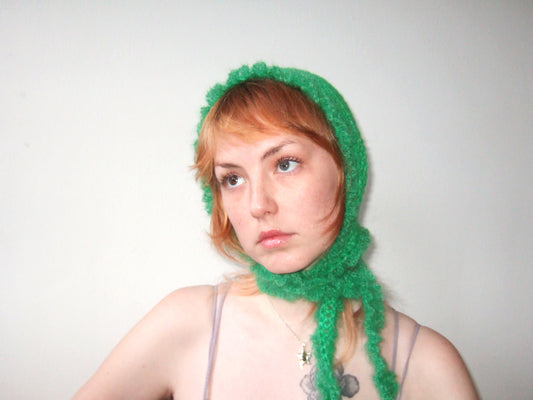 Jellyfish Bonnet - Bright Green