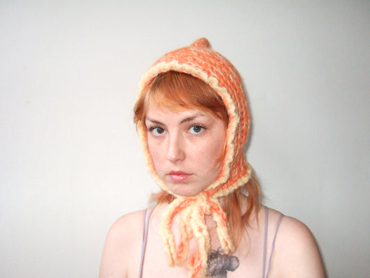 Pointy Bonnet - Orange