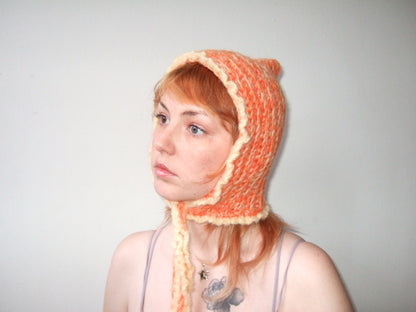 Pointy Bonnet - Orange