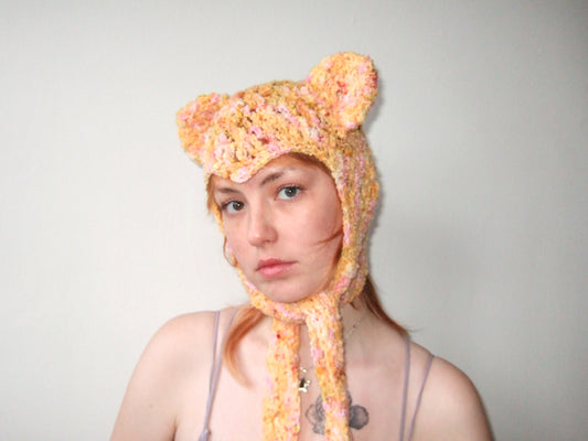 Teddy Bear Bonnet